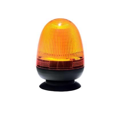 2V Solar Flashing Strobe Beacon Emergency LED Warning Light Car Auto Lamp