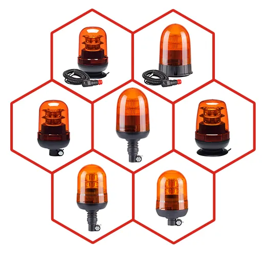 ECE R65 R10 High Profile LED Beacon