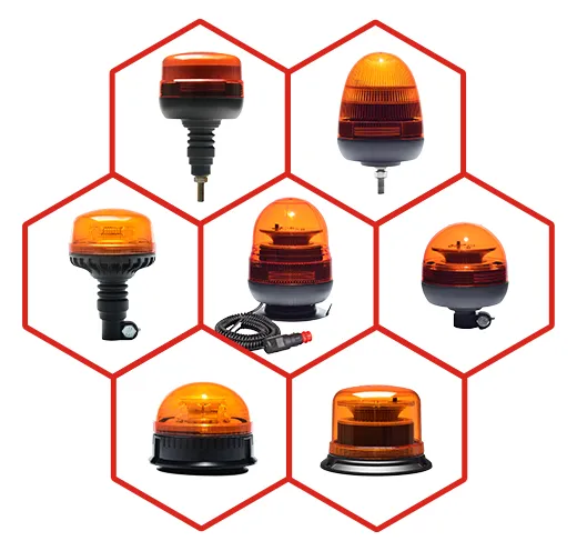 ECE R65 R10 LED Strobe Beacons