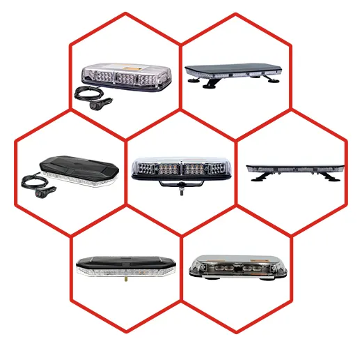 ECE R65 R10 Strobe Light Bar