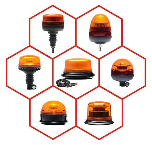 ECE R65 R10 LED Strobe Beacons