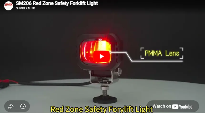 SM206 Red Zone Safety Forklift Light