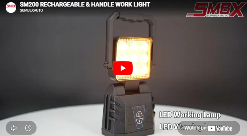 SM200 RECHARGEABLE & HANDLE WORK LIGHT